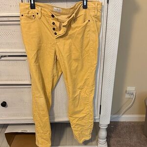 GAP Yellow Women's Pants